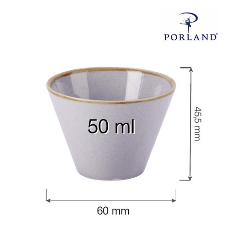Miska stożkowa Ashen 50 ml Miska stożkowa Ashen 50 ml