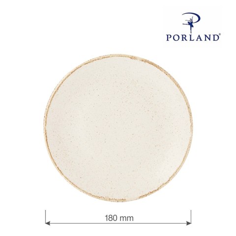 Talerz płytki Sand 180 mm Talerz płytki Sand 180 mm