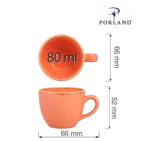 Filiżanka elegancka do espresso Amber 80 ml Filiżanka elegancka do espresso Amber 80 ml