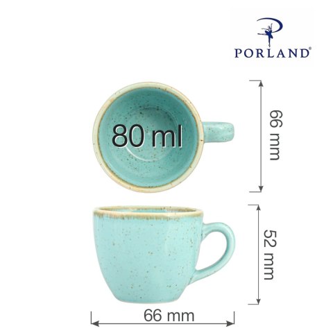 Filiżanka elegancka do espresso Laguna 80 ml Filiżanka elegancka do espresso Laguna 80 ml