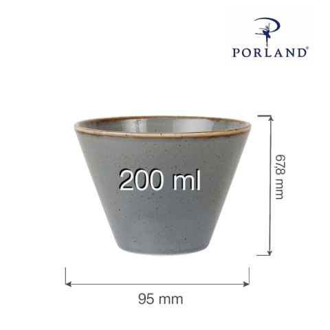 Miska stożkowa Stone 200 ml Miska stożkowa Stone 200 ml
