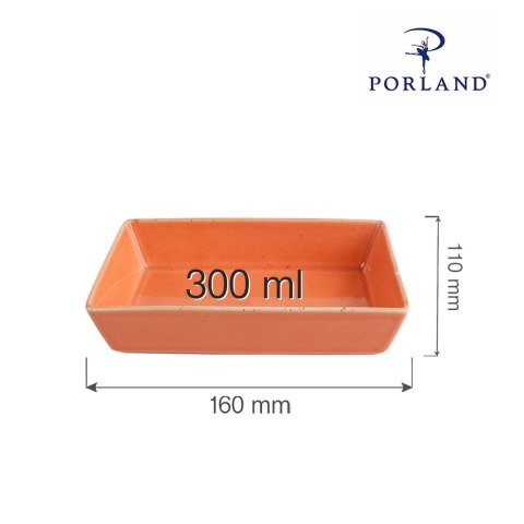 Naczynie do przystawek Amber 160x110 mm Naczynie do przystawek Amber 160x110 mm