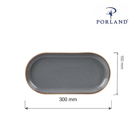 Półmisek owalny Stone 300x150 mm Półmisek owalny Stone 300x150 mm