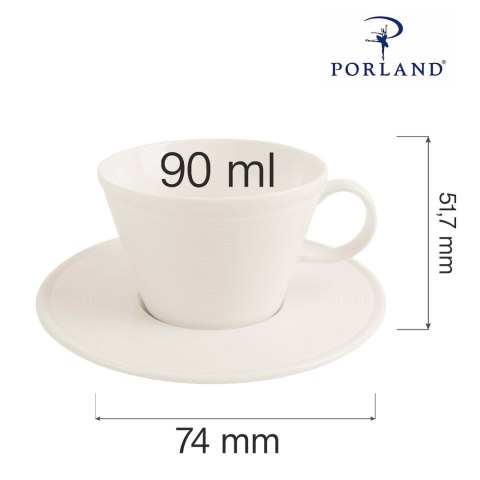 Filiżanka do espresso elegancka Line 90 ml Filiżanka do espresso elegancka Line 90 ml
