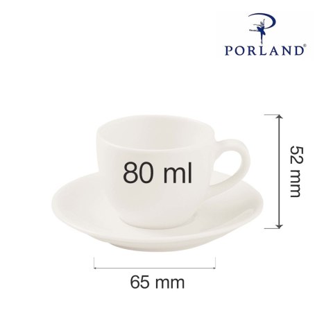 Filiżanka elegancka Dove 80 ml Filiżanka elegancka Dove 80 ml