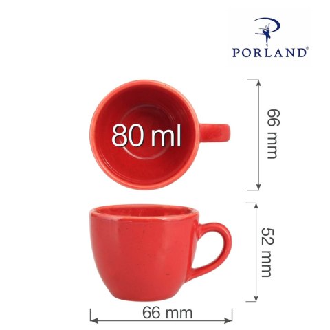Filiżanka elegancka do espresso Magma 80 ml Filiżanka elegancka do espresso Magma 80 ml