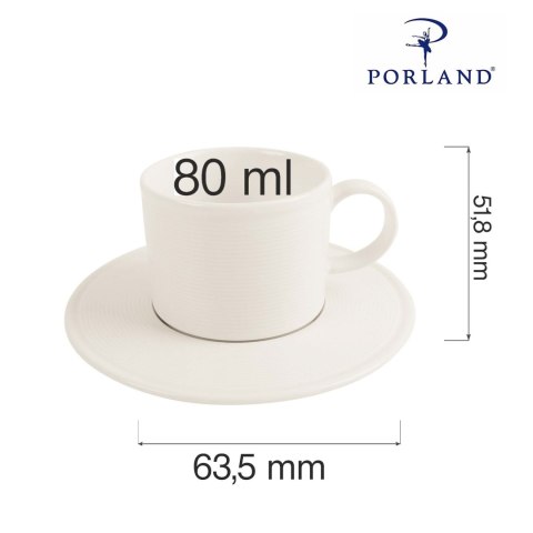 Filiżanka sztaplowana Line 80 ml Filiżanka sztaplowana Line 80 ml