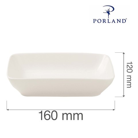 Półmisek do przystawek Dove 160x120 mm Półmisek do przystawek Dove 160x120 mm