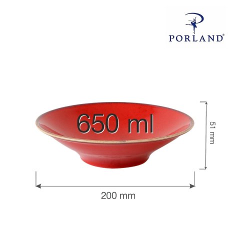 Talerz głęboki Magma śr. 200 mm, 650 ml Talerz głęboki Magma śr. 200 mm, 650 ml