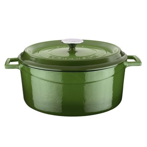 Garnek żeliwny (O)28cm, zielony Garnek żeliwny (O)28cm, zielony