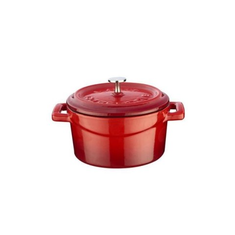 Mini garnek żeliwny (O)10cm, czerwony Mini garnek żeliwny (O)10cm, czerwony