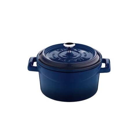 Mini garnek żeliwny (O)12cm, niebieski Mini garnek żeliwny (O)12cm, niebieski