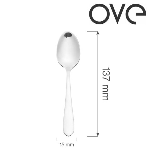 Łyżeczka do herbaty Como, OVE, 137 mm Łyżeczka do herbaty Como, OVE, 137 mm