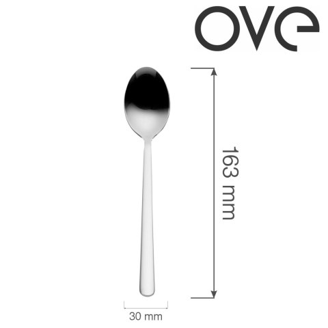 Łyżka deserowa Adria, OVE, 163 mm Łyżka deserowa Adria, OVE, 163 mm