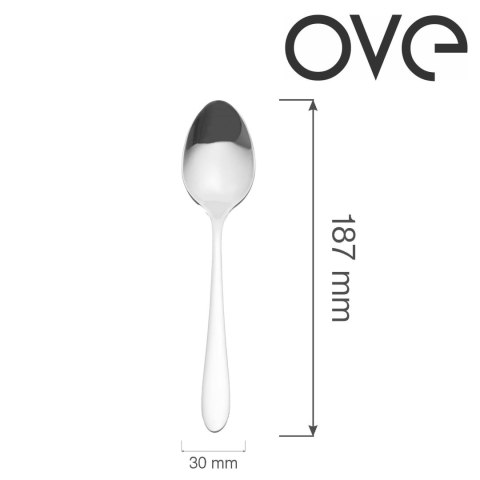 Łyżka deserowa Como, OVE, 187 mm Łyżka deserowa Como, OVE, 187 mm