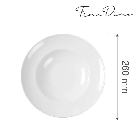 Talerz do pasty Bianco 260 mm Talerz do pasty Bianco 260 mm