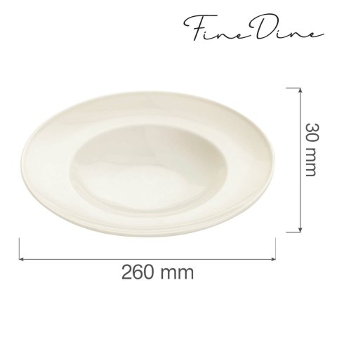 Talerz do pasty Crema 260 mm Talerz do pasty Crema 260 mm