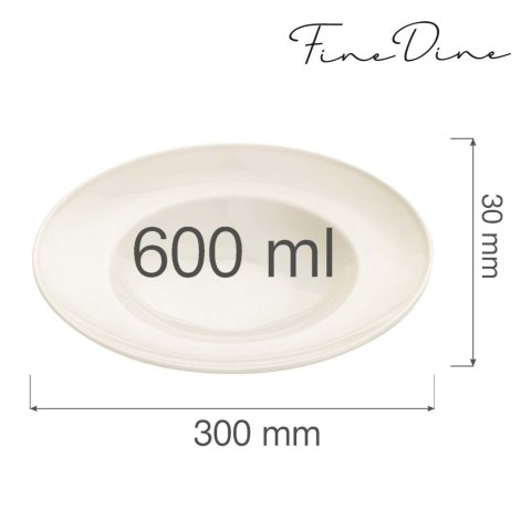 Talerz do pasty Crema 300 mm Talerz do pasty Crema 300 mm