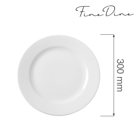 Talerz płytki Bianco 300 mm Talerz płytki Bianco 300 mm