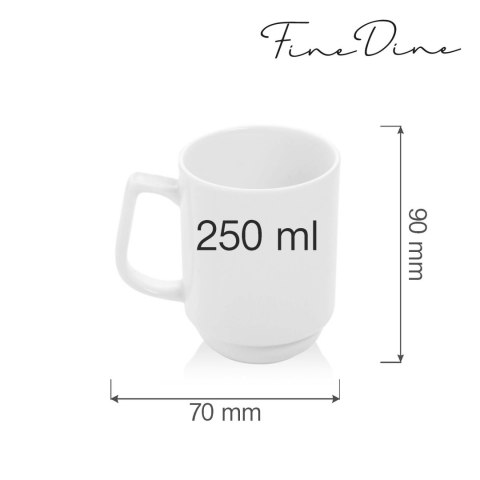 Kubek sztaplowany Bianco 250 ml Kubek sztaplowany Bianco 250 ml