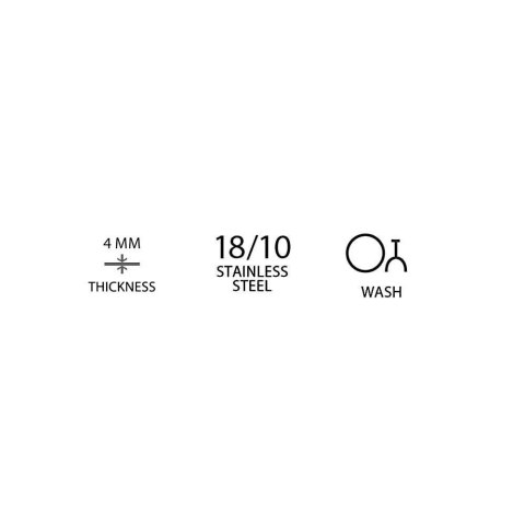 Łyżeczka do herbaty Amarone Black, OVE, 146 mm Łyżeczka do herbaty Amarone Black, OVE, 146 mm