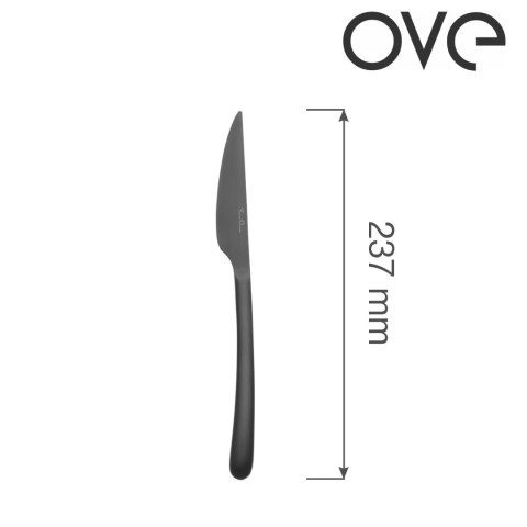 Nóż stołowy Amarone Black, OVE, 237 mm Nóż stołowy Amarone Black, OVE, 237 mm