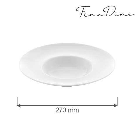 Talerz głęboki z szerokim rantem Bianco 270 mm Talerz głęboki z szerokim rantem Bianco 270 mm