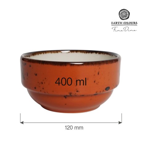 Miska sztaplowana Dahlia 120 mm, 400 ml Miska sztaplowana Dahlia 120 mm, 400 ml