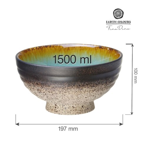 Miska azjatycka Lazur 197 mm Miska azjatycka Lazur 197 mm