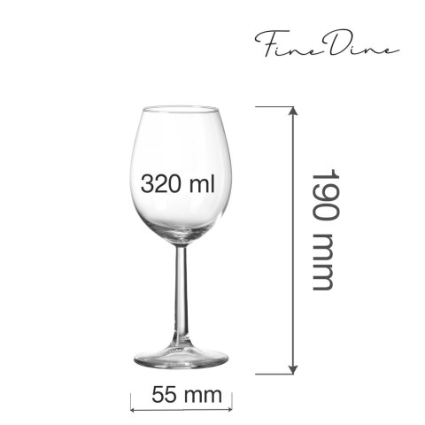 Kieliszek do wina Volare Banquet, 320ml Kieliszek do wina Volare Banquet, 320ml
