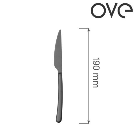 Nóż deserowy Amarone Black, OVE, 190 mm Nóż deserowy Amarone Black, OVE, 190 mm
