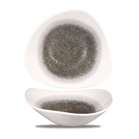 Miska trójkątna Raku Quartz Black Miska trójkątna Raku Quartz Black