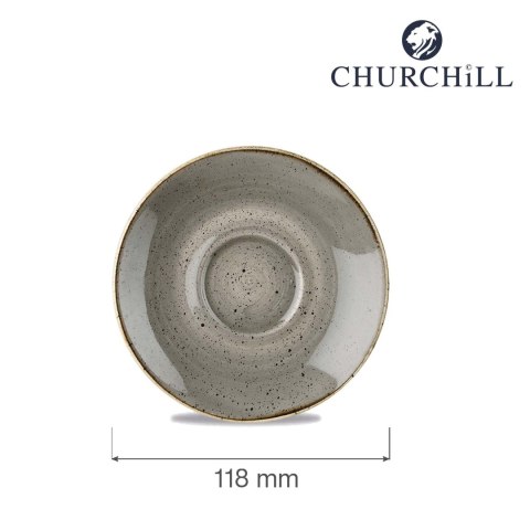 Spodek espresso Stonecast Peppercorn Grey 118 mm Spodek espresso Stonecast Peppercorn Grey 118 mm