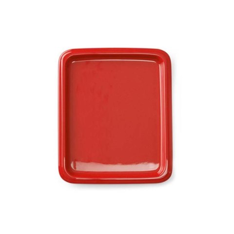 Taca porcelanowa GN 1/2, czerwona 325x265 mm Taca porcelanowa GN 1/2, czerwona 325x265 mm