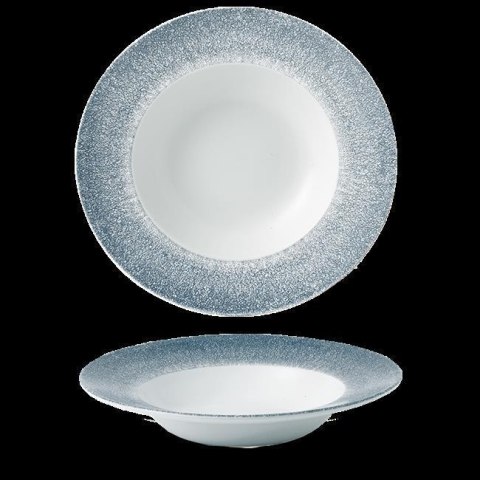 Talerz do pasty Raku Topaz Blue 280 mm Talerz do pasty Raku Topaz Blue 280 mm