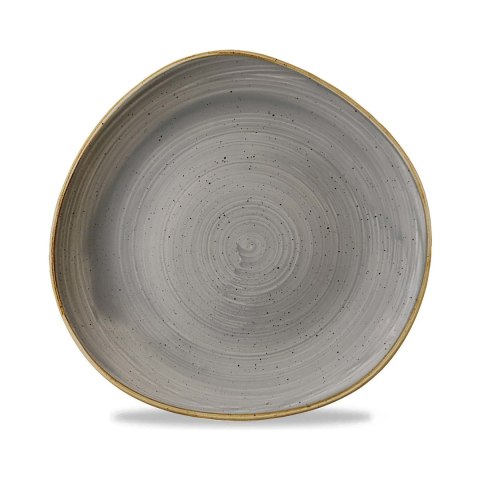 Talerz płytki o organicznym ksztalcie Stonecast Peppercorn Grey 210 mm Talerz płytki o organicznym ksztalcie Stonecast Peppercorn Grey 210 mm