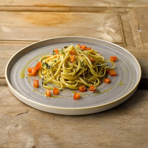 Talerz płytki o organicznym ksztalcie Stonecast Peppercorn Grey 210 mm Talerz płytki o organicznym ksztalcie Stonecast Peppercorn Grey 210 mm