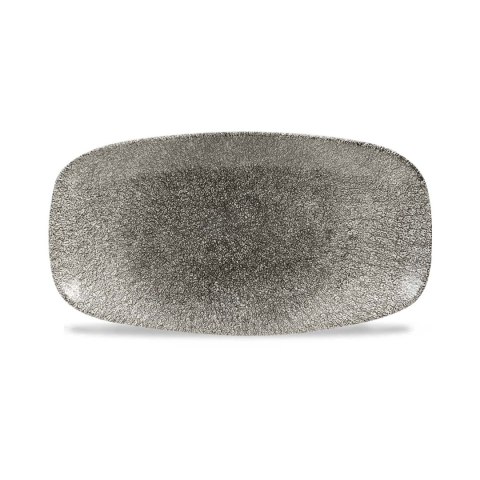 Talerz podłużny Raku Quartz Black Talerz podłużny Raku Quartz Black