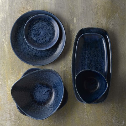 Talerz prostokątny Stonecast Plume Ultramarine 298x153 mm Talerz prostokątny Stonecast Plume Ultramarine 298x153 mm