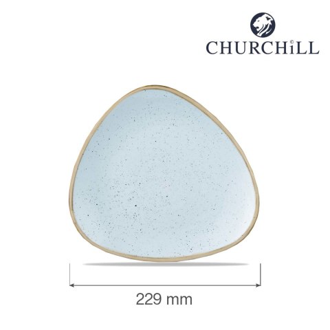 Talerz trójkątny Stonecast Duck Egg Blue Talerz trójkątny Stonecast Duck Egg Blue