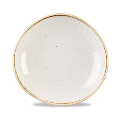 Miska o organicznym kształcie Stonecast Barley White