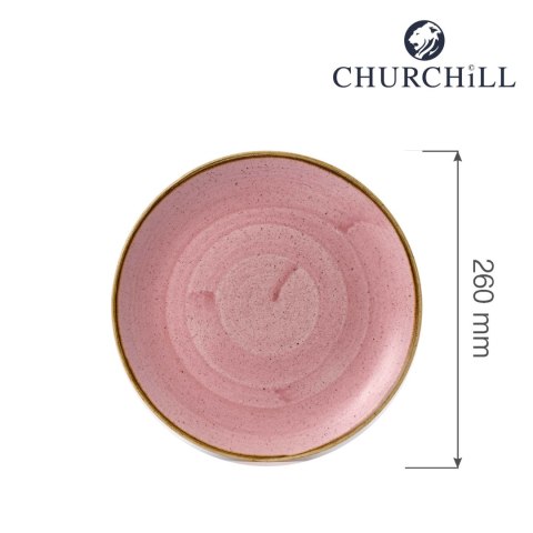 Talerz płytki Stonecast Petal Pink 260 mm Talerz płytki Stonecast Petal Pink 260 mm