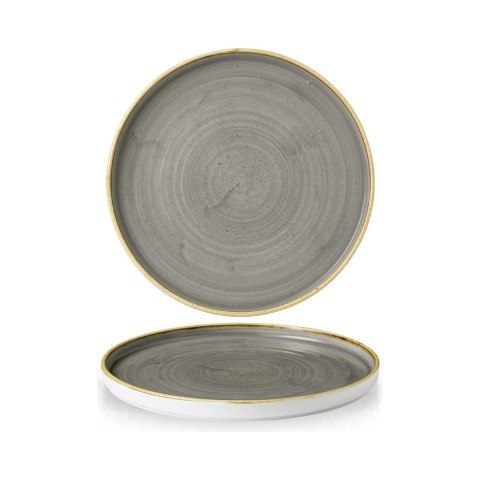 Talerz płytki z rantem Stonecast Peppercorn Grey 260 mm Talerz płytki z rantem Stonecast Peppercorn Grey 260 mm