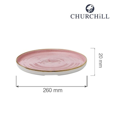 Talerz z wysokim rantem Petal Pink, 260mm Talerz z wysokim rantem Petal Pink, 260mm