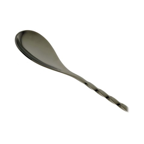 Długa łyżka barmańska czarny połysk 400 mm Długa łyżka barmańska czarny połysk 400 mm