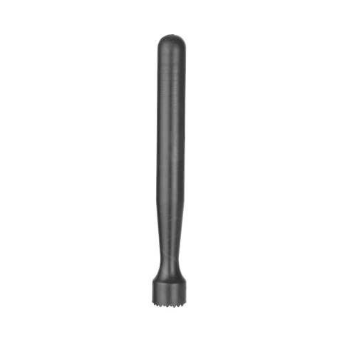 Muddler, moździerz barmański , Bar up, profilowany, kratka, czarny, ø34x207mm Muddler, moździerz barmański , Bar up, profilowany, kratka, czarny, ø34x207mm