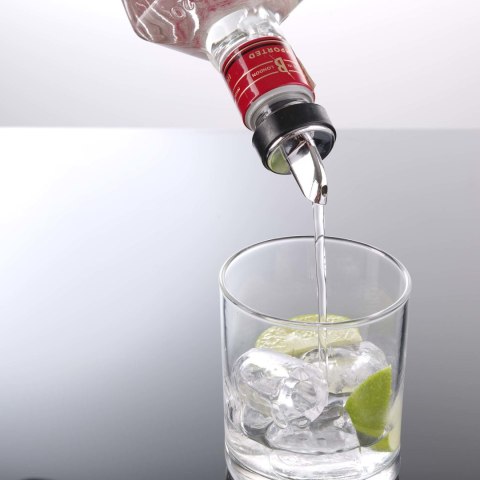 Nalewak barmański chromowany - zestaw 6 szt., Bar Up Nalewak barmański chromowany - zestaw 6 szt., Bar Up