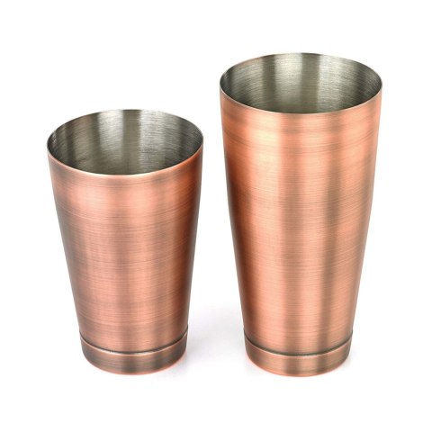 Shaker Boston 2-częściowy typu TIN&TIN antyczna miedź 700 ml + 500 ml Shaker Boston 2-częściowy typu TIN&TIN antyczna miedź 700 ml + 500 ml