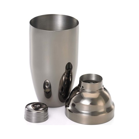 Shaker barmański 3-częściowy w stylu japońskim czarny połysk 700 ml Shaker barmański 3-częściowy w stylu japońskim czarny połysk 700 ml