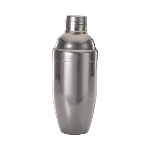 Shaker barmański 3-częściowy w stylu japońskim czarny połysk 700 ml Shaker barmański 3-częściowy w stylu japońskim czarny połysk 700 ml